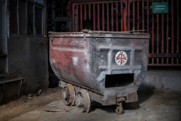 Old, Historic, Abandoned Coal Mines of Silesia, Poland; Europe's Industrial Heritage and Cultural Landmarks