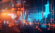 © GreenOptix - Finanzen, abstraktes Diagramm, Kontept Finanzmarkt, Investitionen