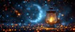 Ramadan abstract lantern
