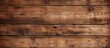 A closeup shot of a brown hardwood plank wall with a grainy texture and amber wood stain. The rectangular pattern adds depth to the flooring