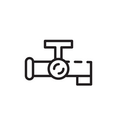 Sticker - Build Fabric Plumbing Line Icon