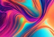 Abstract colorful liquid color gradient design background