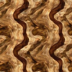 Wall Mural - Oak wooden seamless pattern texture