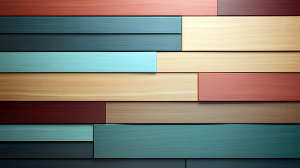 colored decorative stripes and slats. abstract background geometric texture