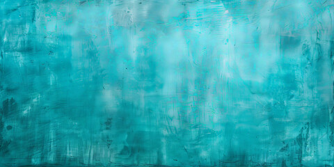 Wall Mural - turquoise rough texture wall background, Cyan blue grunge background, ,Christmas background, old blue paint	
