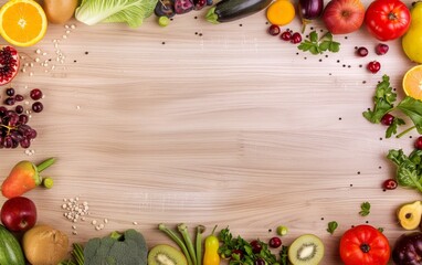 Wall Mural - A colorful assortment of fruits