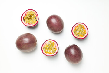 Sticker - Concept of delicious and juicy exotic fruit - passion fruit