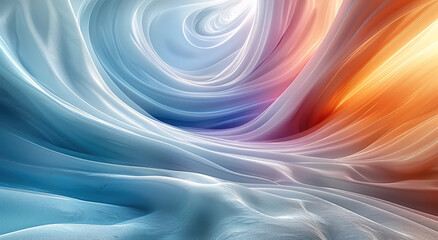 Poster - Examples of abstract color. Generative AI.