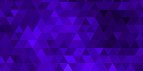 Wall Mural - elegant purple geometric background with triangles