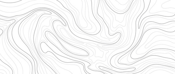 Wall Mural - topographic map pattern background vector. abstract mountain terrain map background with abstract sh