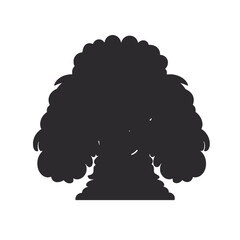 Wall Mural - poodle Silhouette 