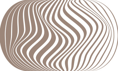Poster - abstract geometric wave line pattern art vector illustration.