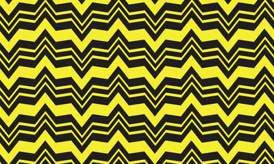 Poster - abstract geometric wave line pattern art vector illustration.