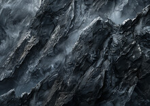 A Background Featuring Jagged Volcanic Rock Formations, Formed From Cooled Lava Flows And Volcanic Ash.


