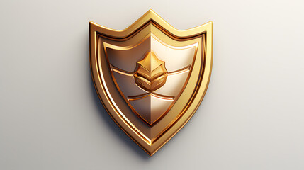 Poster - Badge Icon 3d