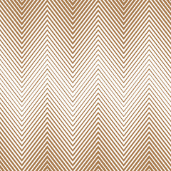 Poster - abstract geometric wave line pattern art vector illustration.