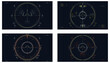 Sci-fi, Cyberpunk, futuristic FUI, GUI reticle aim circle set.
Ready to animate and use for Spacecraft, guns, tanks, planes, warplanes, spaceships and more vehicles. Altitude meter, balance etc.