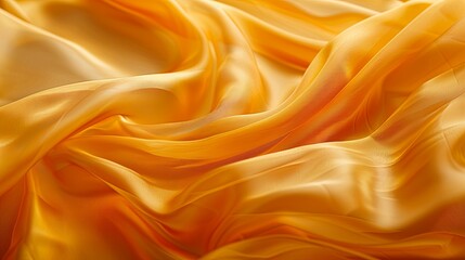 Poster - golden silk fabric background