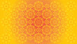 vector gradient light sun gold colours background with a pattern of mandala arabic calligraphy geometric islamic ornament decor frame eid ramadan