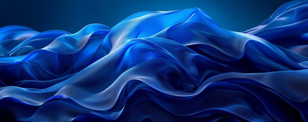 Poster - Create a stylish, modern aesthetic with a bold, black and blue design featuring dynamic abstract lines and geometric precision.