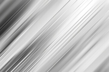 Poster - White and silver abstract gradient with metal texture background