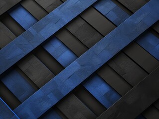 Poster - The design features a premium black and blue backdrop with sleek geometric patterns and modern metallic touches.