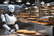 Roboter als Bäcker in der Backstube