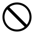 crosscircle glyph icon