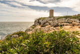 Fototapeta Miasta - photo of the Torre del Serral dels Falcons, Mallorca, Spain