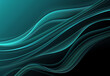 © oneli - Animated background video with turquoise spiral wave pattern