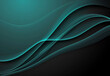 © oneli - Animated background video with turquoise spiral wave pattern