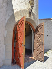 Canvas Print - Scotty's Castle dans la Vallée de la Mort - Death Valley