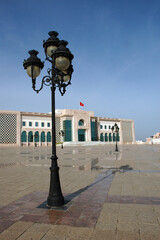 Canvas Print - Tunis municipality building on Kasbah Square in Tunis city, Tunisia