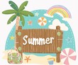 summer holiday background
