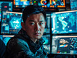 An Asian military hacker working behind a complex online system to gain information and top secrets from other countries.