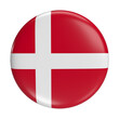 Denmark flag icon - Euro 2024