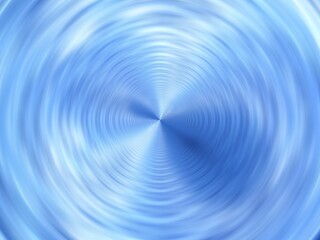 Poster - Background with vortex, rays and blue color - abstract graphic with effect of depth, space, motion, rotation and blur. Topics: texture, pattern, abstraction, wallpaper, computer art