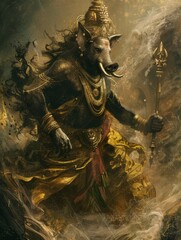 Lord Varaha Vishnu avtar portrait