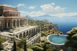 Opulent Roman villa by the Mediterranean Sea