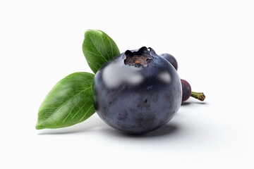 Wall Mural - Blueberry on background. Juicy blue berry, fresh and sweet.