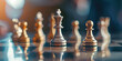 © RicardoLuiz - A conceptual business strategy image showcasing chess pieces on a board, symbolizing planning, competition, and innovation.