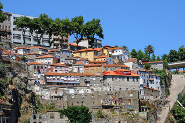 Wall Mural - Portugal, the old historical houses in Porto