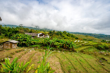 Sa Pa - Vietnam. December 05, 2015. Sa pa is very popular destination for trekking, Vietnam.