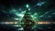 Digital Christmas tree