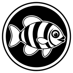 Wall Mural - Stunning Clown Fish icon  Vector Illustrations Perfect for Your Projects