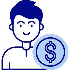 Sticker - Money Icon