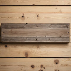 Wall Mural - Wooden sign 