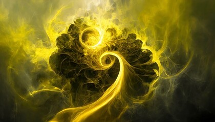 Wall Mural - abstract smoke background