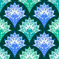 Wall Mural - Summer print seamless ethnic floral pattern for wrapping paper and fabrics and kids clothes print and party accessories