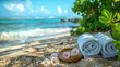 Tropical Spa Bliss: Relaxing Beachside Treatment